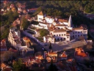 View of Sintra From Above at Sunset